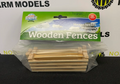 KIDS GLOBE 1:32 SCALE WOODEN GATES (6 PIECES)