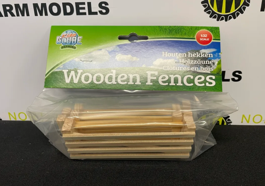 KIDS GLOBE 1:32 SCALE WOODEN GATES (6 PIECES)