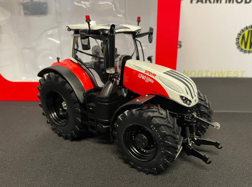 MARGE MODELS 2412 1:32 SCALE STEYR 6340 TERRUS CVT WITH BLACK RIMS LIMITED EDITION