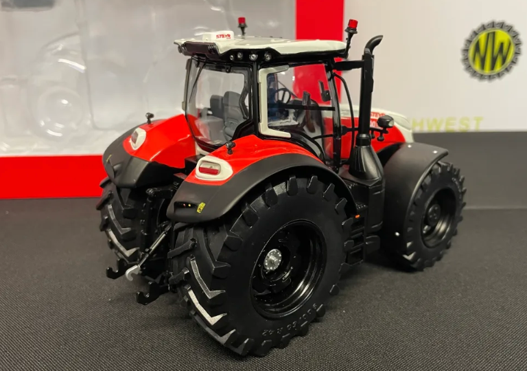 MARGE MODELS 2412 1:32 SCALE STEYR 6340 TERRUS CVT WITH BLACK RIMS LIMITED EDITION