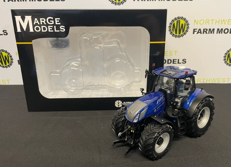 MARGE MODELS 1:32 SCALE NEW HOLLAND T7.340 BLUE POWER TRACTOR