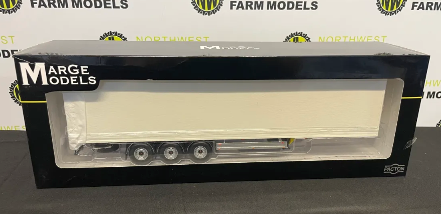 MARGE MODELS 1:32 SCALE PACTON REEFER TRAILER - WHITE