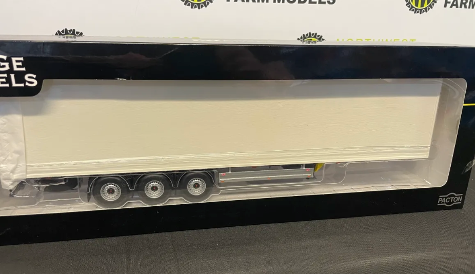 MARGE MODELS 1:32 SCALE PACTON REEFER TRAILER - WHITE