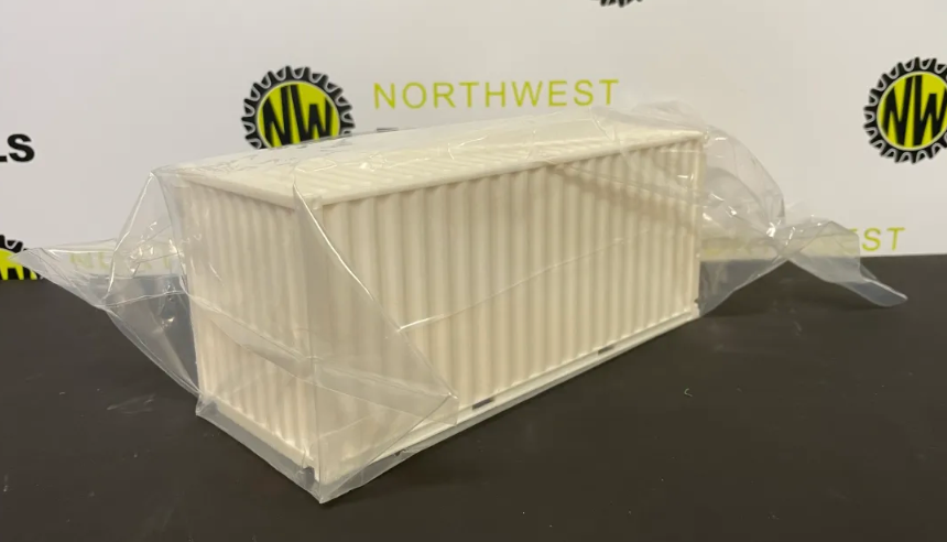 MARGE MODELS 2323-K 1:32 SCALE 20FT SHIPPING CONTAINER KIT