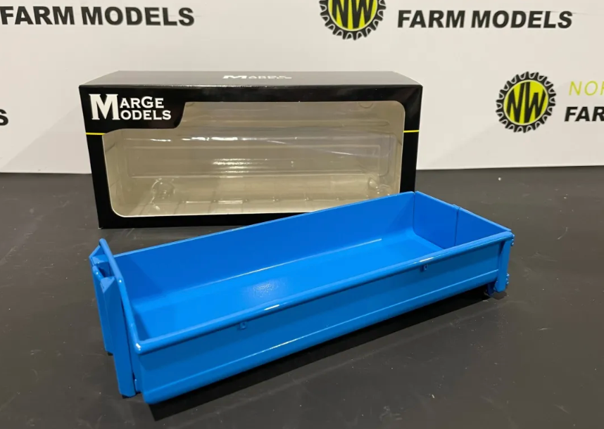 MARGE MODELS 1:32 SCALE HOOKLIFT CONTAINER (BLUE)