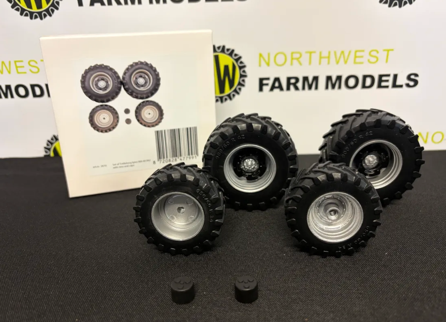 MARGE MODELS 2610 1:32 SCALE TRELLEBORG 900-60 R42 WHEEL SET