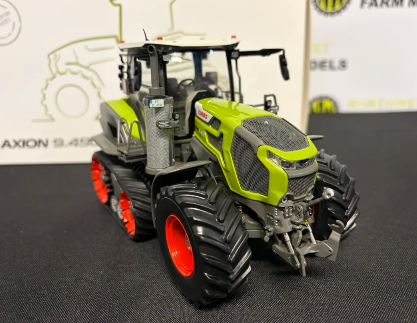 MARGE MODELS 0002675160 1:32 SCALE CLAAS AXION 9.450 TERRA TRAC "SEED GREEN" LIMITED EDITION