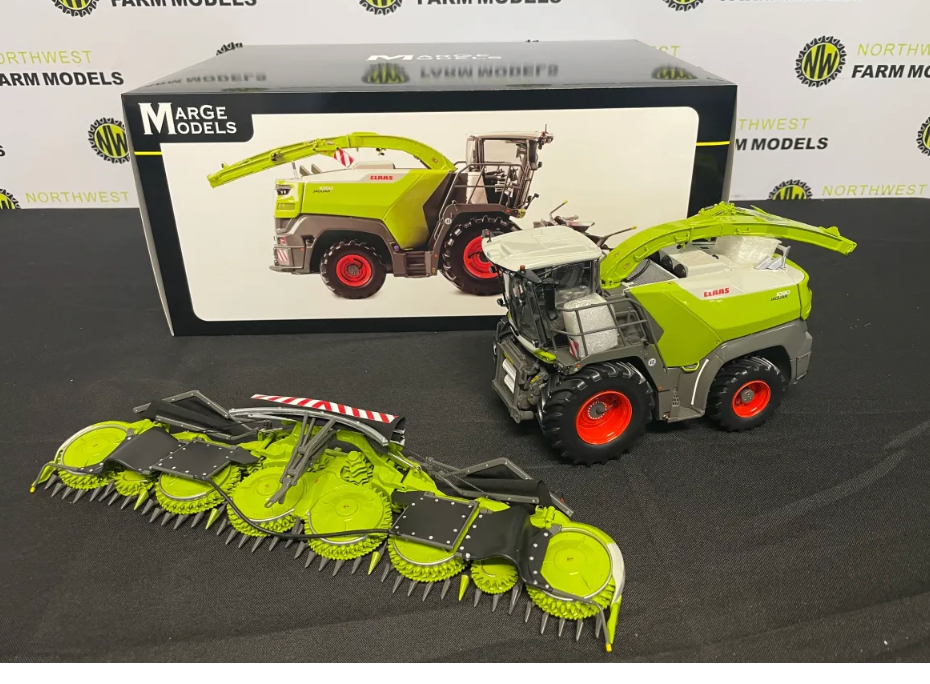 MARGE MODELS 2508 1:32 SCALE CLAAS JAGUAR 1090 WITH ORBIS 10500 FORAGE HARVESTER