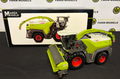 MARGE MODELS 2507 1:32 SCALE CLAAS JAGUAR 1080 FORAGE HARVESTER WITH PICK UP 4500 GRASS HEADER