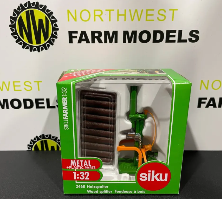 SIKU 2468 1:32 SCALE POSCH LOG SPLITTER