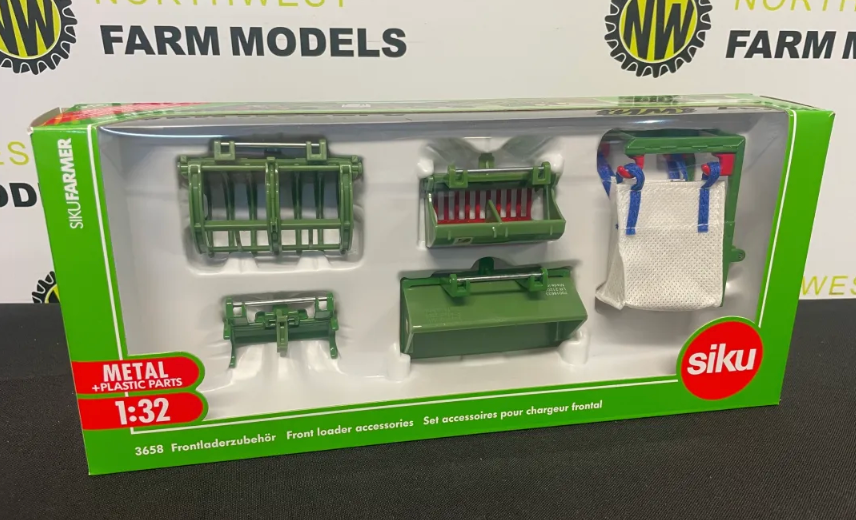SIKU 3658 1:32 SCALE FRONT LOADER ACCESSORIES