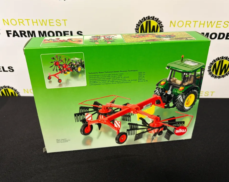 SIKU 2451 1:32 SCALE FELLA TWIN ROTOR RAKE