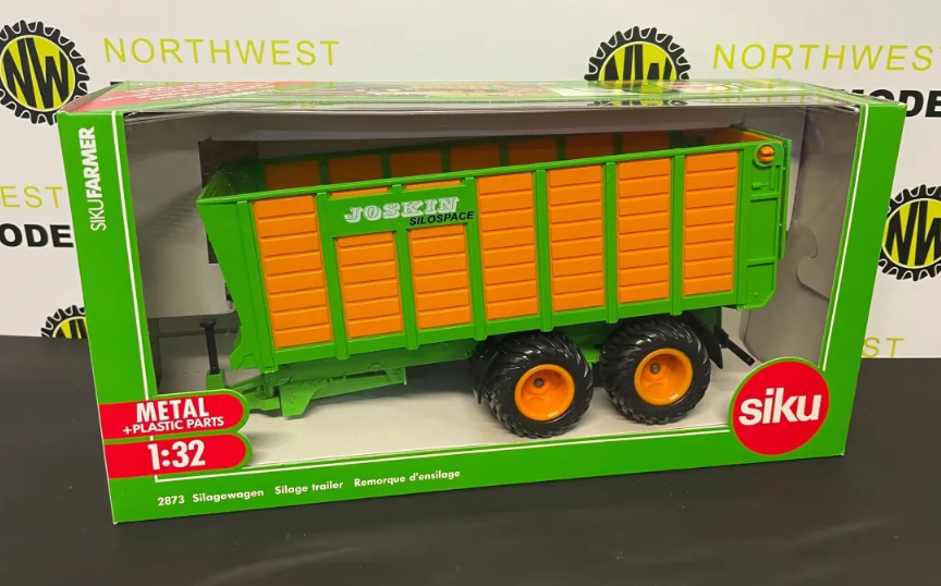 SIKU 1:32 SCALE 2873 JOSKIN SILOSPACE SILAGE TRAILER