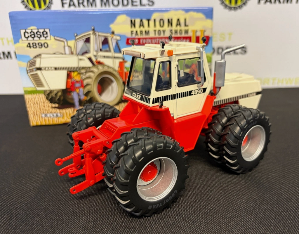 ERTL 16248 1:32 SCALE CASE 4890 4WD "2014 NATIONAL FARM TOY SHOW"