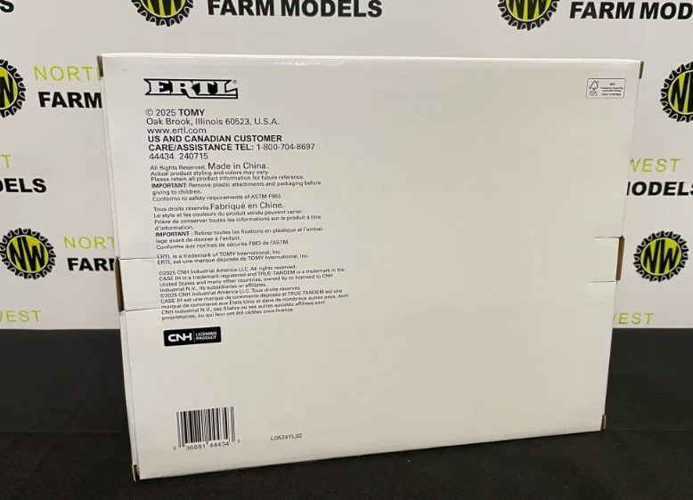 ERTL 44434 1:32 SCALE CASE IH TRUE TANDEM 330 TURBO CULTIVATOR