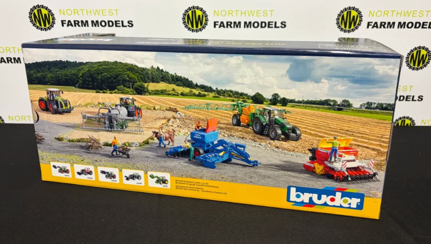 BRUDER 1:16 SCALE 02035 ROLL OFF CONTAINER TRAILER