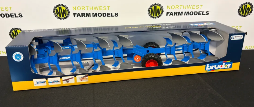 BRUDER 1:16 SCALE 02250 1:16 SCALE LEMKEN VARI-TITAN 7 FURROW PLOUGH