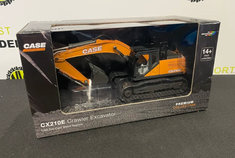 BRITAINS 43397 1:50 SCALE CASE CX210E CRAWLER EXCAVATOR