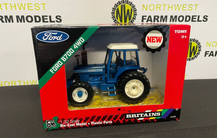 BRITAINS 43409 1:32 SCALE FORD 8700 4WD LIMITED EDITION