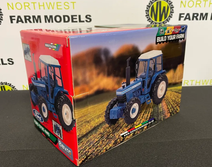 BRITAINS 43410G 1:32 SCALE FORD 9700 4WD GOLD LIMITED EDITION