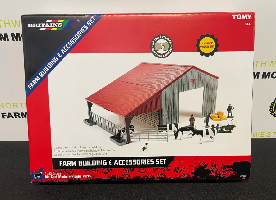 BRITAINS 43388 1:32 SCALE FARM BUILDING SET