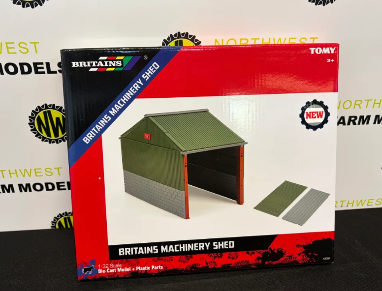 BRITAINS 43357 1:32 SCALE MACHINERY SHED