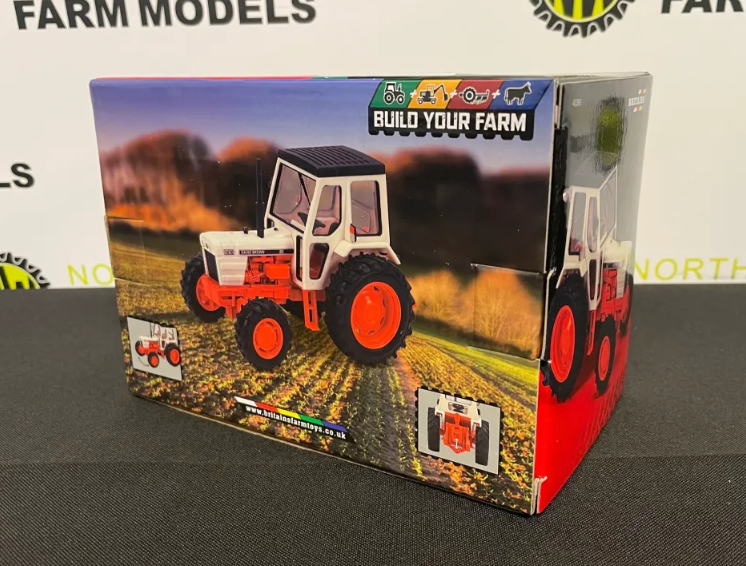 BRITAINS 43393 1:32 SCALE DAVID BROWN 1410 4WD TRACTOR