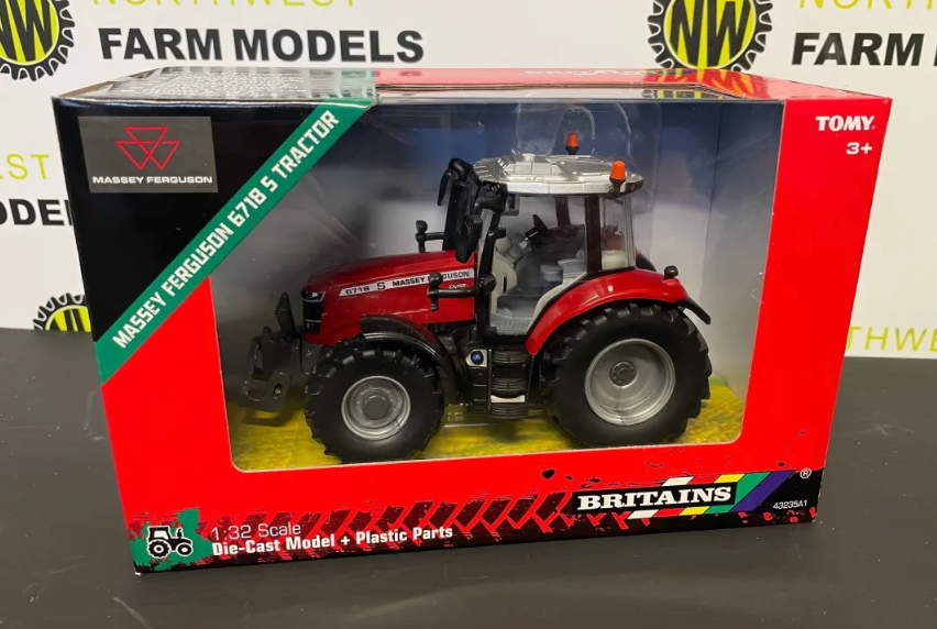 BRITAINS 1:32 SCALE 43235 MASSEY FERGUSON 6718S