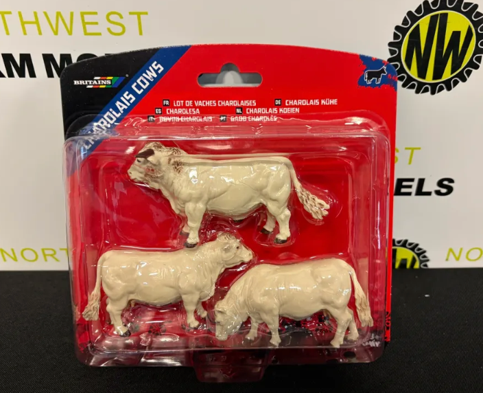 BRITAINS 1:32 SCALE 43240 CHAROLAIS CATTLE