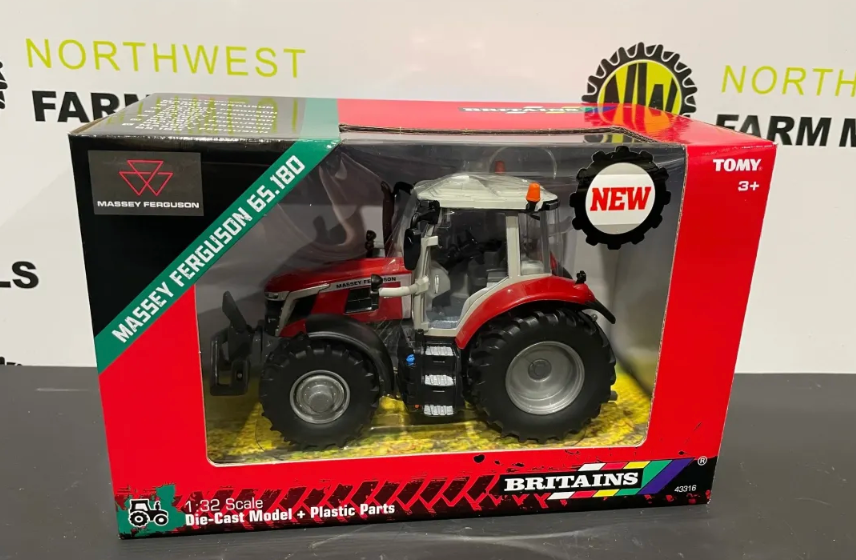 BRITAINS 43316 1:32 SCALE MASSEY FERGUSON 6S 180
