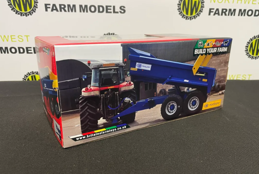 BRITAINS 43368 1:32 SCALE KANE TWIN AXLE DUMP TRAILER