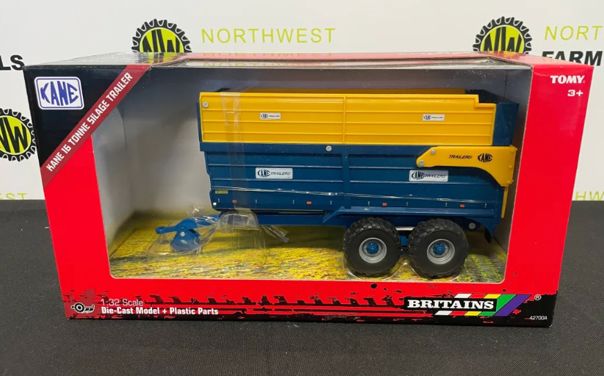 BRITAINS FARM 42700 1:32 SCALE KANE 16 TONNE SILAGE TRAILER
