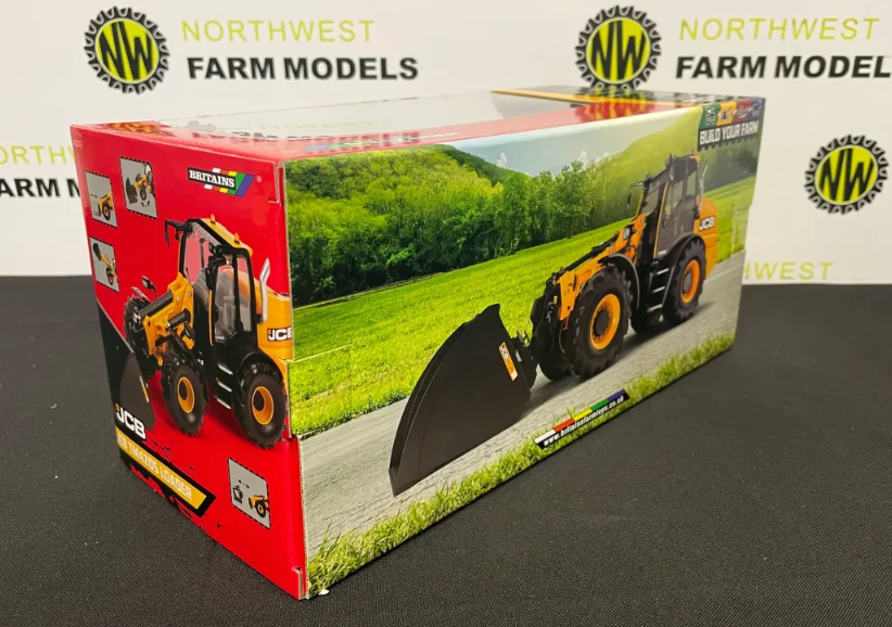 BRITAINS 43372 1:32 SCALE JCB TM420S TELEHANDLER