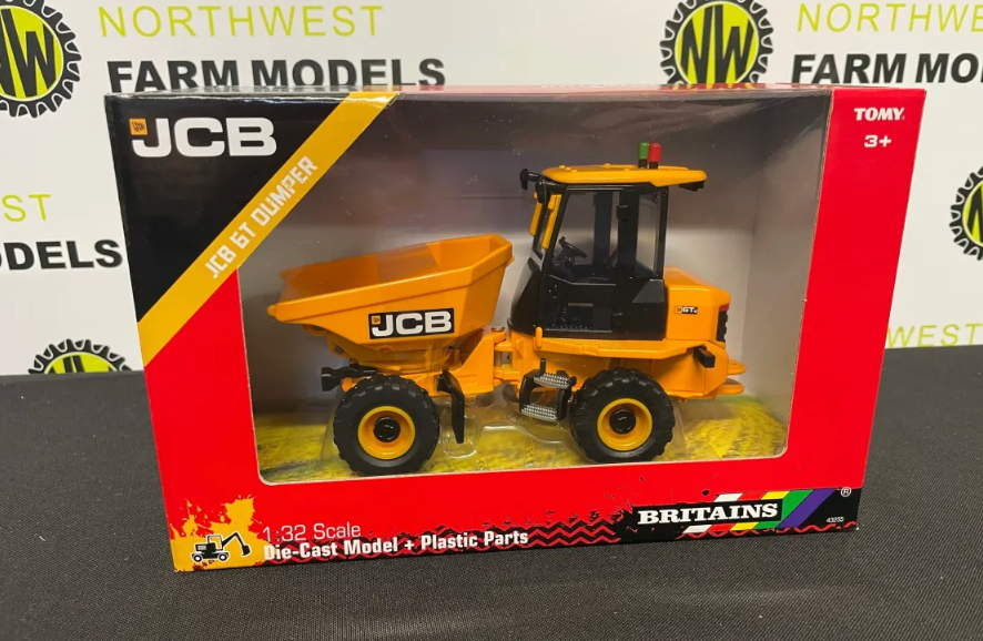 BRITAINS 43255 1:32 SCALE JCB 6T DUMPER