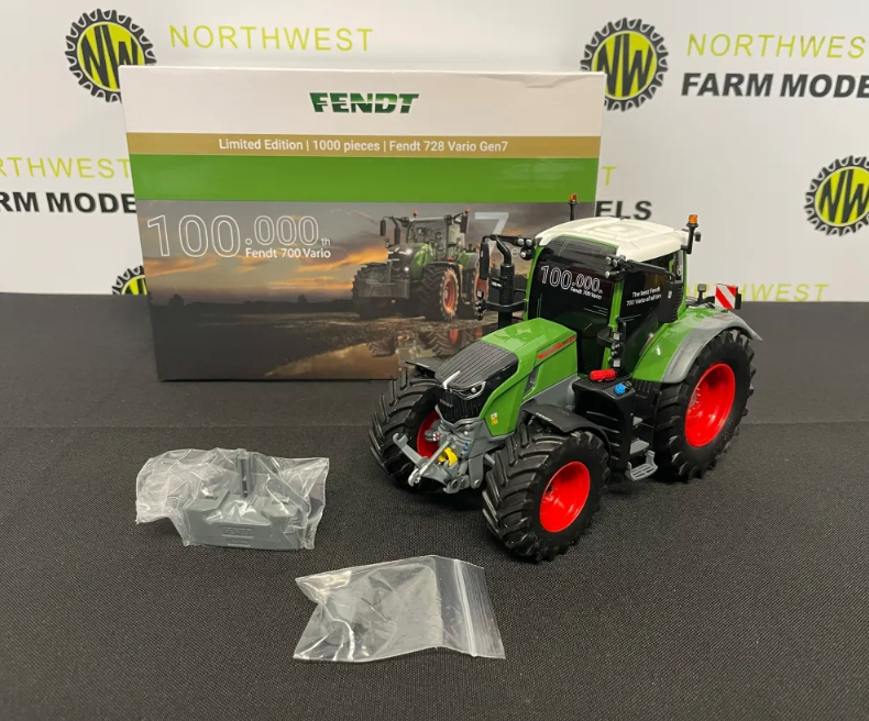 WIKING 1:32 SCALE FENDT 728 VARIO 100,000TH LIMITED EDITION