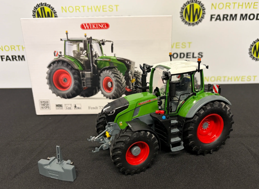 WIKING 1:32 SCALE 7868 FENDT 728 VARIO TRACTOR WITH FRONT WEIGHT