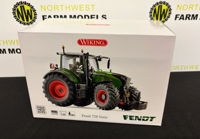 WIKING 1:32 SCALE 7868 FENDT 728 VARIO TRACTOR WITH FRONT WEIGHT