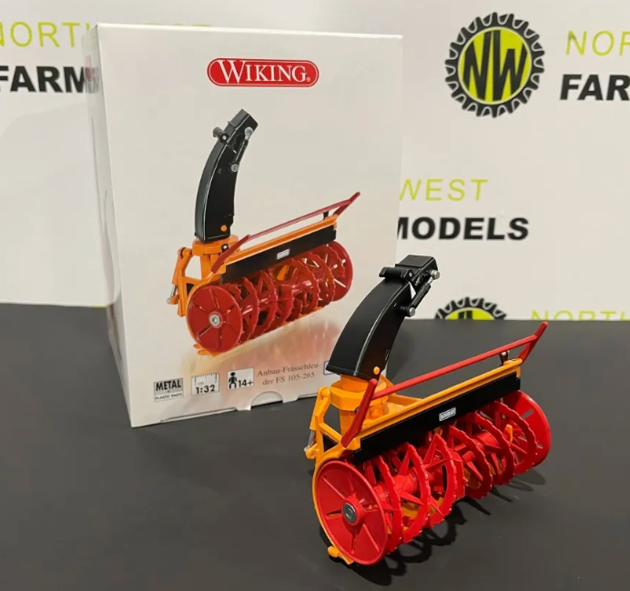 WIKING 1:32 SCALE FRONT SNOW BLOWER