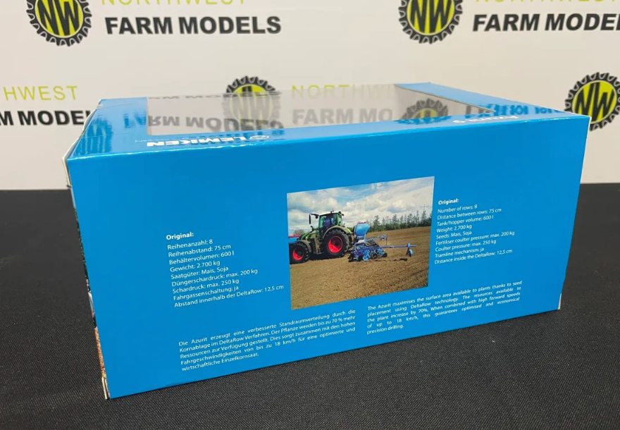 USK SCALEMODELS 31012 1:32 SCALE LEMKEN AZURIT 9 PRECISION SEEDER