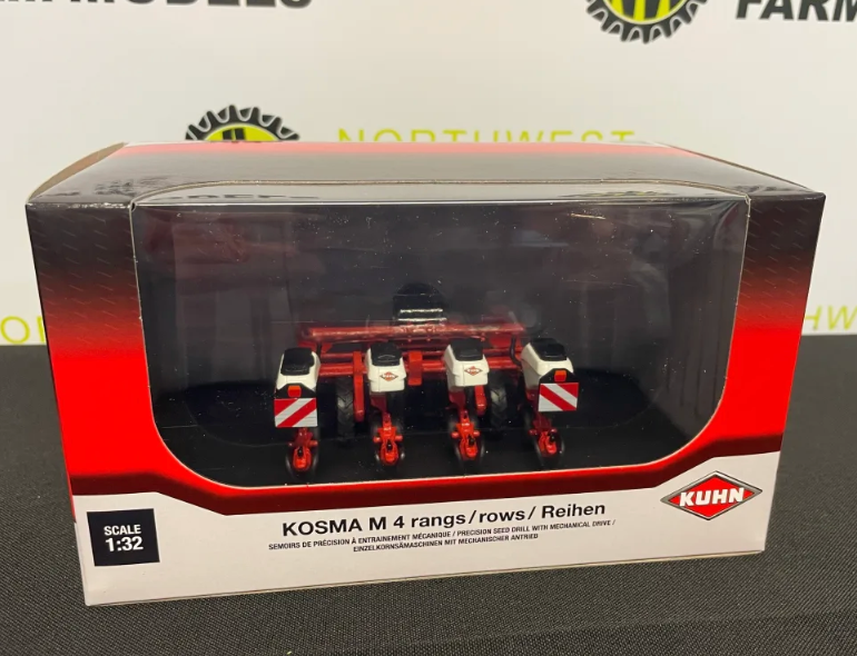 REPLICAGRI 1:32 SCALE KUHN KOSMA M 4 ROW DRILL LIMITED EDITION