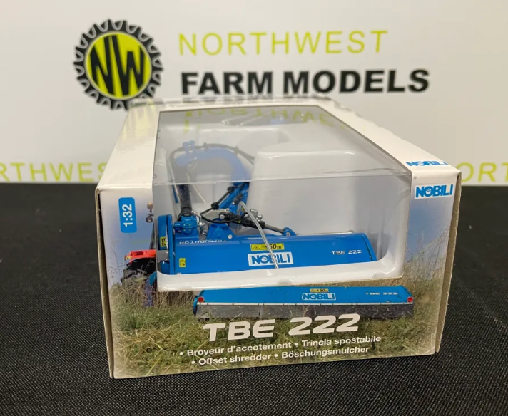 REPLICAGRI 109 1:32 SCALE NOBILI TBE 222 SHREDDER FIELD TOPPER