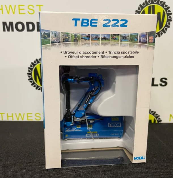 REPLICAGRI 109 1:32 SCALE NOBILI TBE 222 SHREDDER FIELD TOPPER