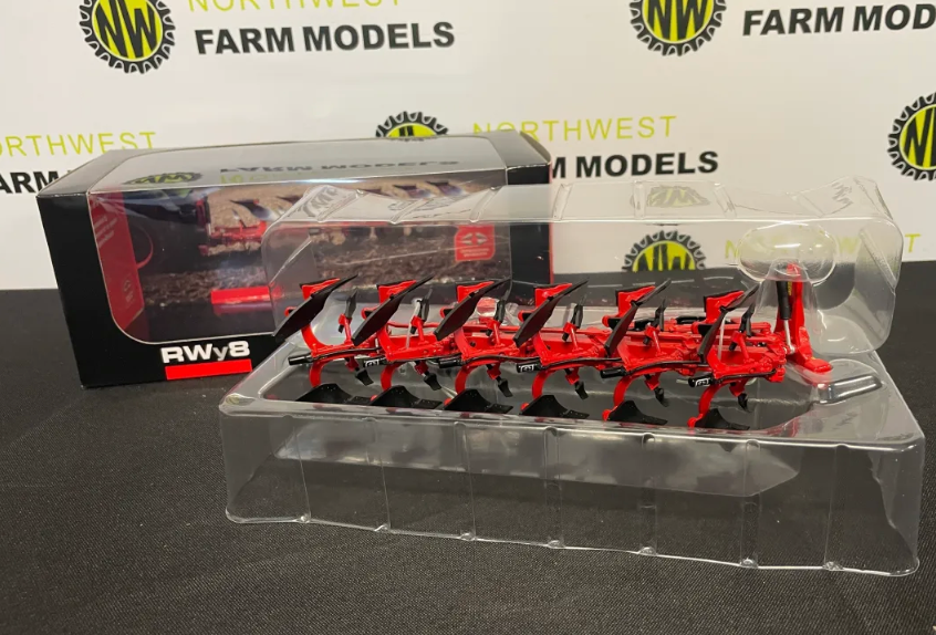 REPLICAGRI 120 1:32 SCALE GREGOIRE BESSON RWY8 6 FURROW PLOUGH