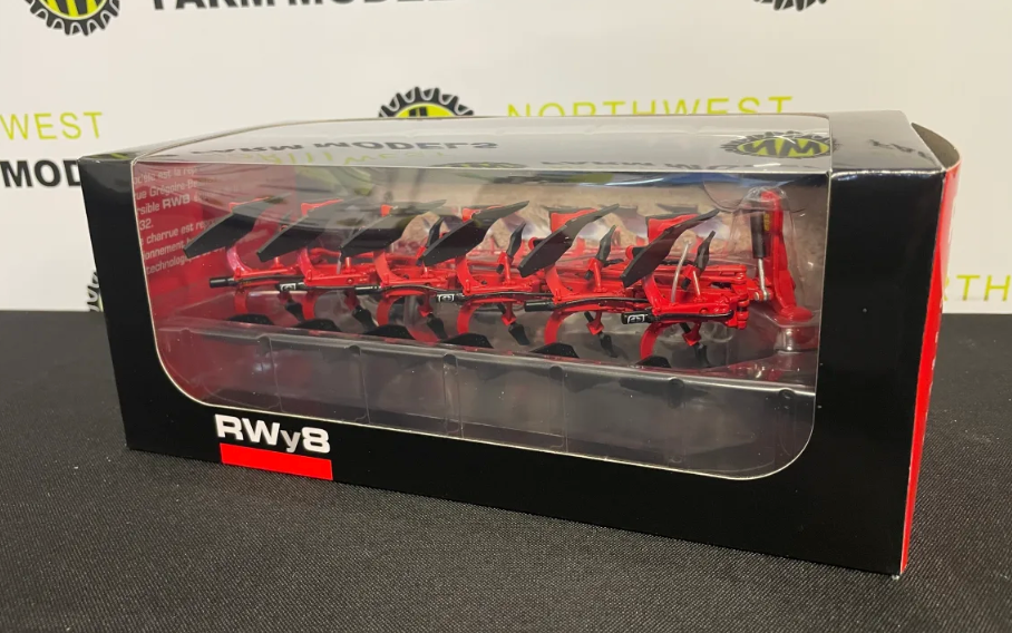 REPLICAGRI 120 1:32 SCALE GREGOIRE BESSON RWY8 6 FURROW PLOUGH