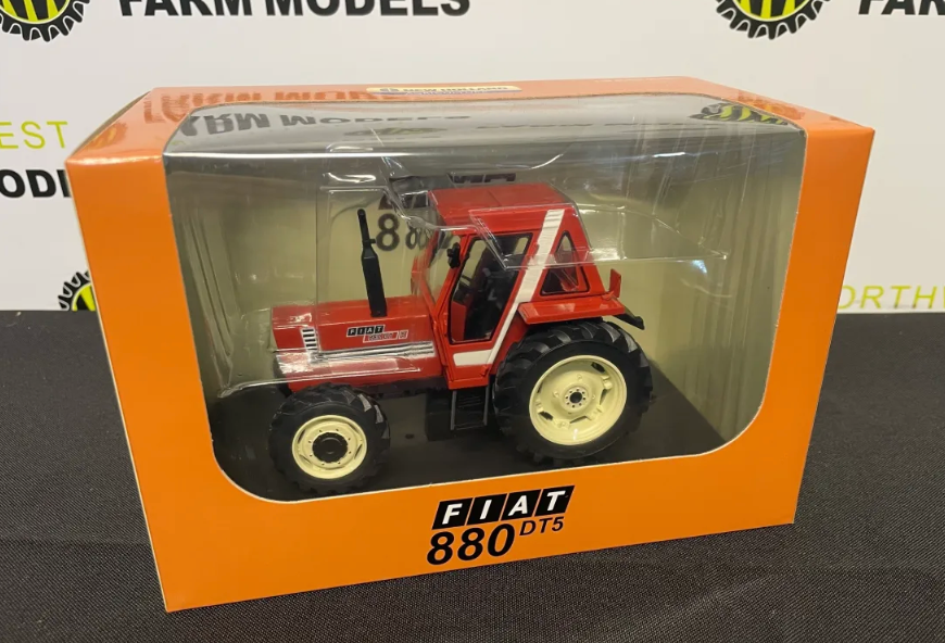 REPLICAGRI 073 1:32 SCALE FIAT 880 DT 4WD TERRACOTTA TRACTOR