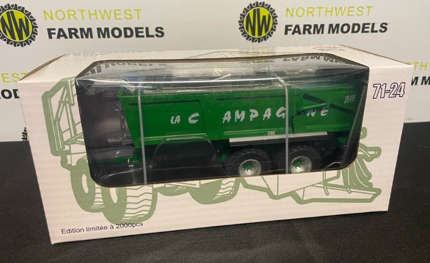 REPLICAGRI 278 1:32 SCALE LA CAMPAGNE 71-24 GREEN LIMITED EDITION TRAILER