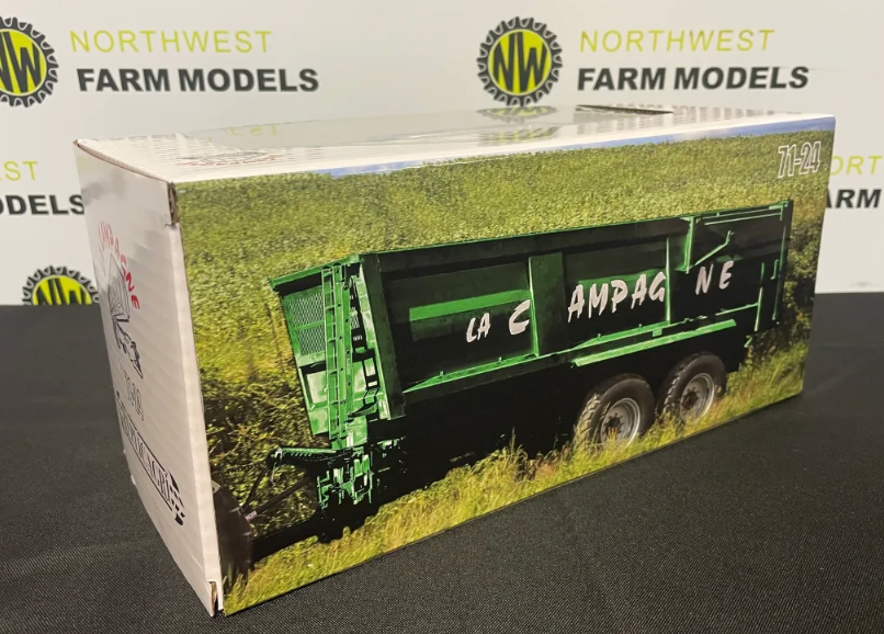 REPLICAGRI 278 1:32 SCALE LA CAMPAGNE 71-24 GREEN LIMITED EDITION TRAILER