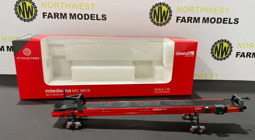 AT COLLECTIONS 3200132 1:32 SCALE DEWULF MIEDEMA MC 980 S CONVEYER BELT