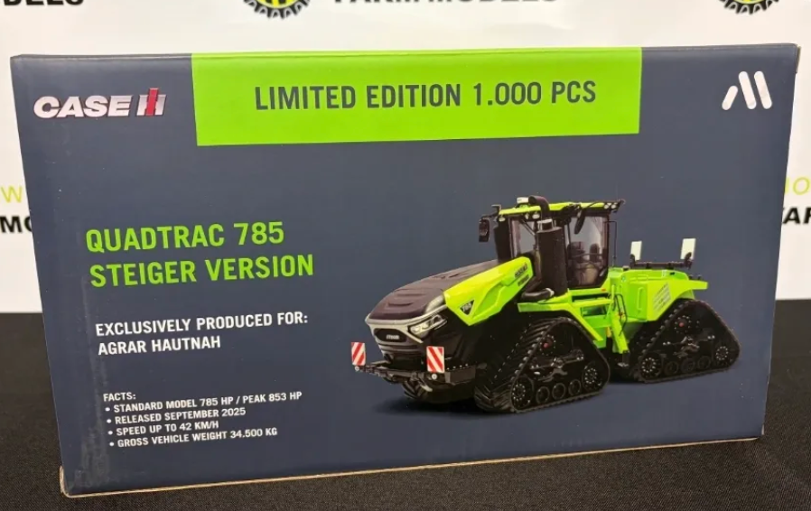 UNIVERSAL HOBBIES 7214 1:32 SCALE CASE IH 785 QUADTRAC "STEIGER" LIMITED EDITION