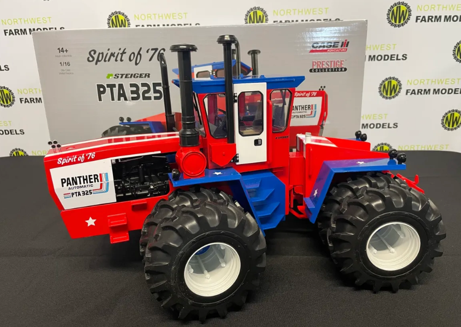 ERTL 44397 1:16 SCALE STEIGER PTA 325 "SPIRIT OF 76" STARS AND STRIPES - PRESTIGE COLLECTION
